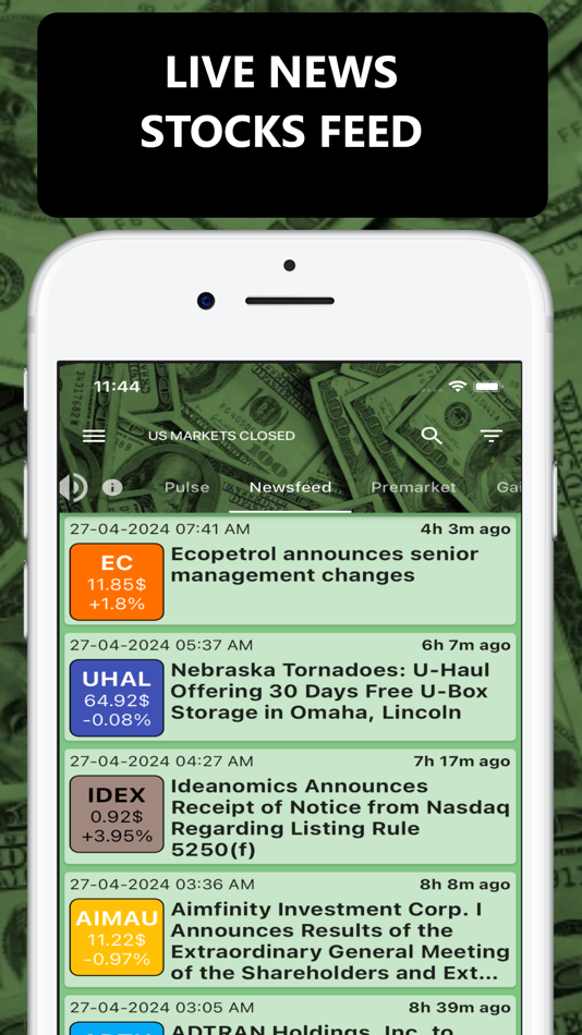 #3. Realtime Stock Screener (iOS) 由: Maxim Golokhov