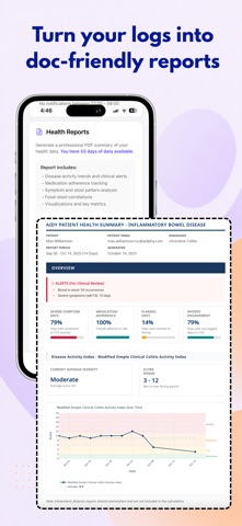 Aidy: Manage Crohn's & Colitis Screenshot 7 of 10