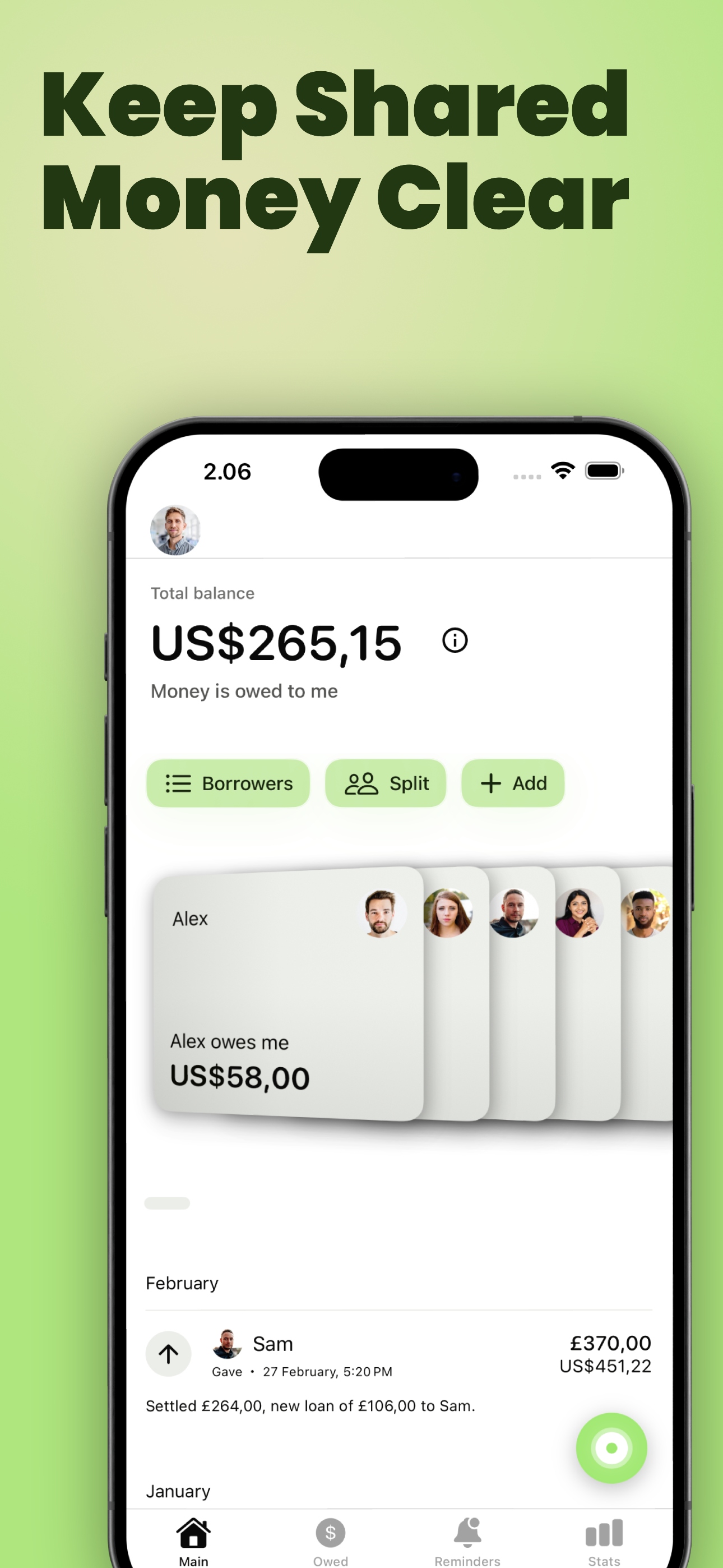 Loan Tracker: You Owe Me
