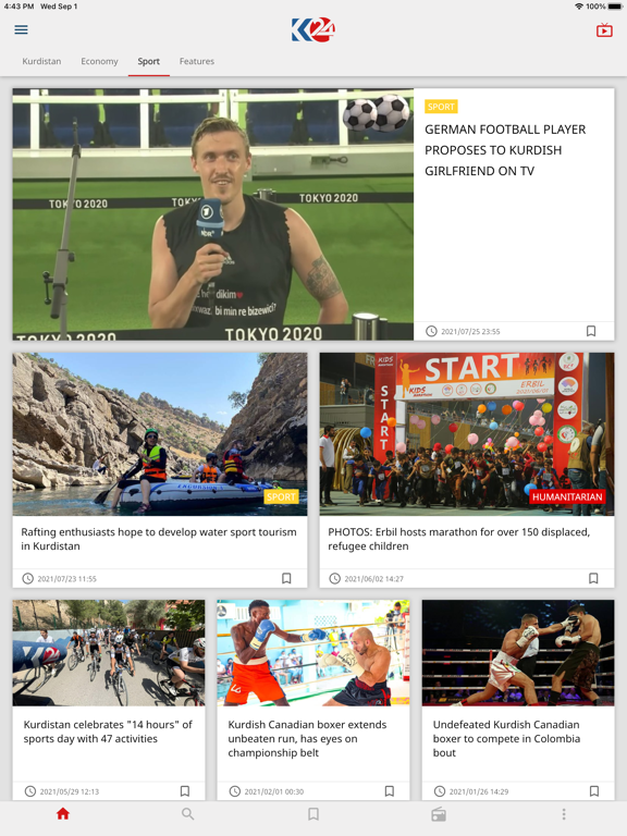 Kurdistan24 iPad screenshot 5 - News app