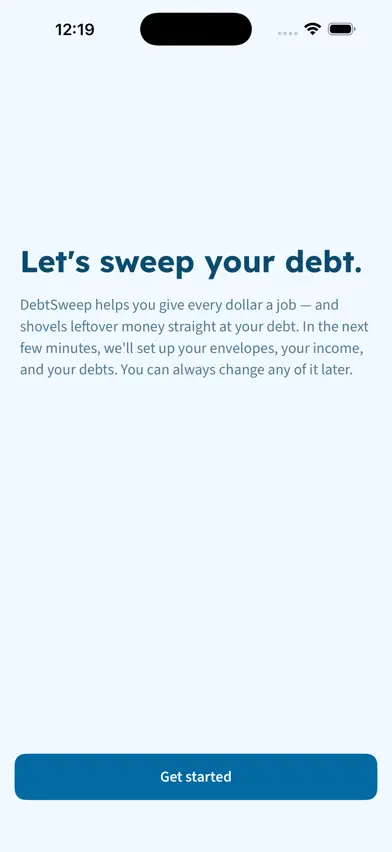 DebtSweep screenshot 1