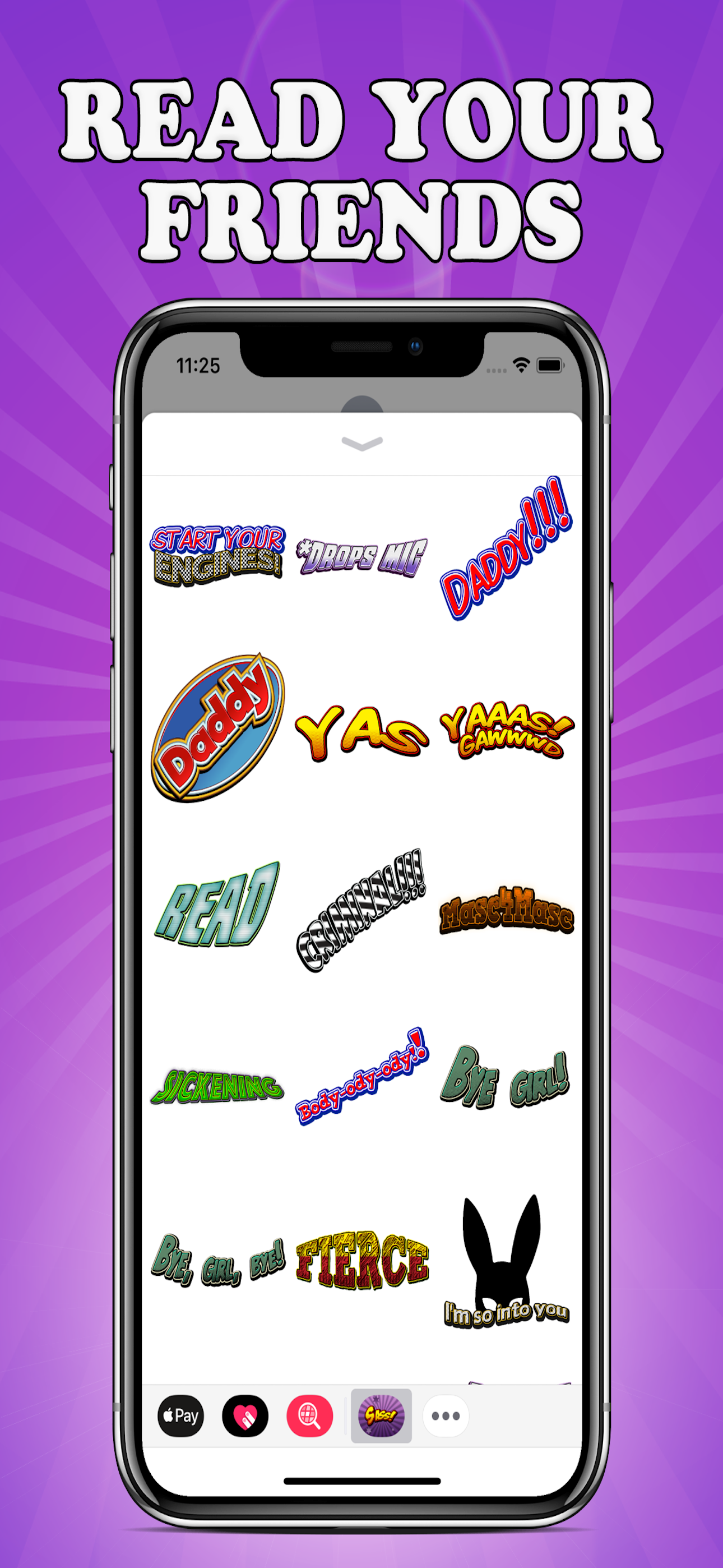 Sass Stickers screenshot 3