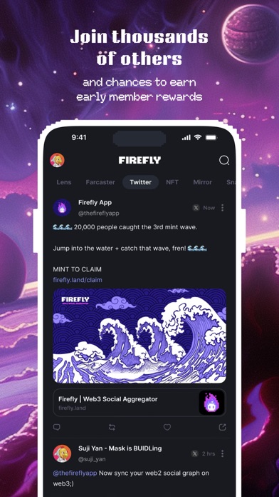 Firefly: Web3 Everything App Screenshot