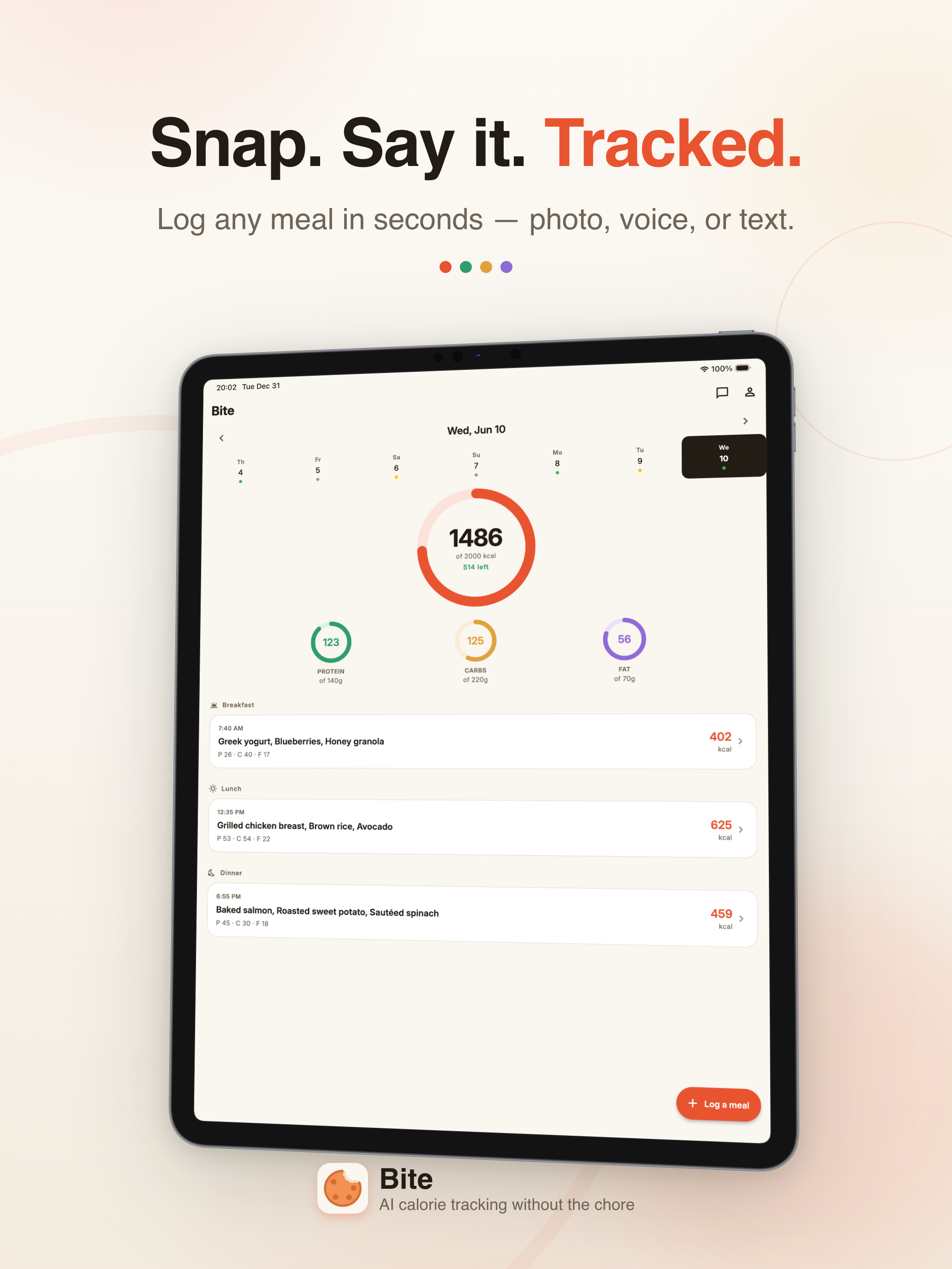 Bite: AI Calorie Tracker screenshot 7