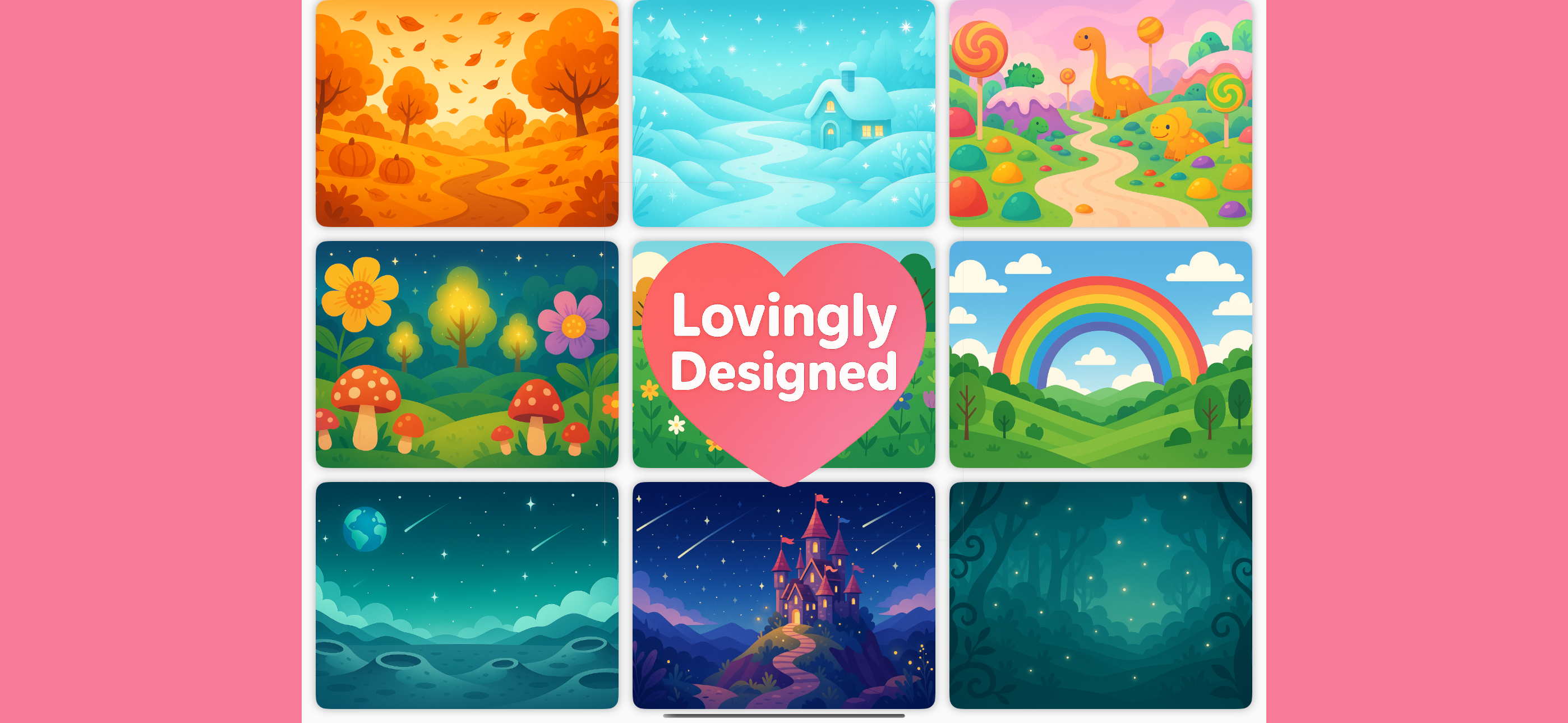 Unicorn Sticker Games for Kids