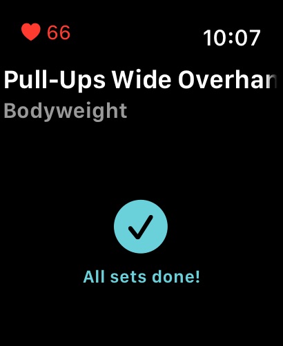 Apple Watch screenshot