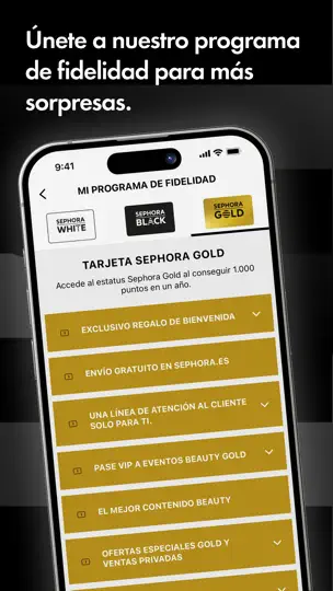 Captura de pantalla de Sephora - Maquillaje Y Belleza en iPhone 5