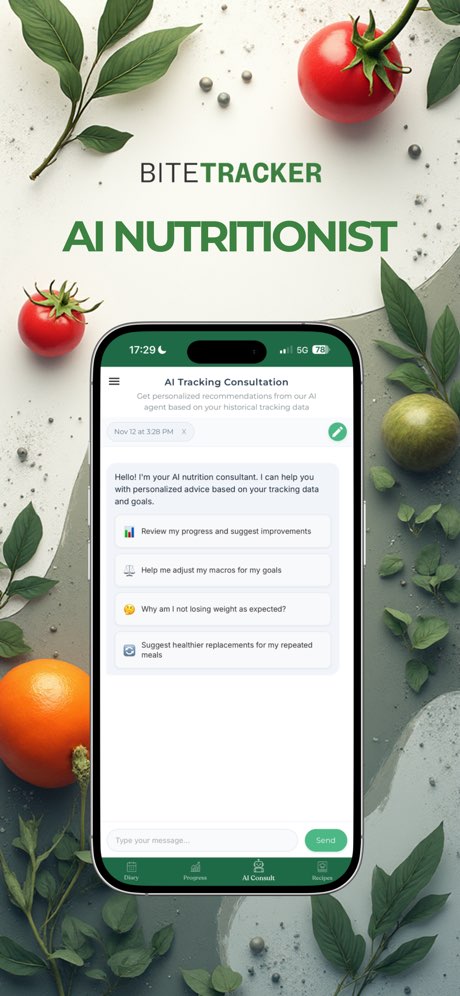 BiteTracker: Calories & Macros screenshot 5
