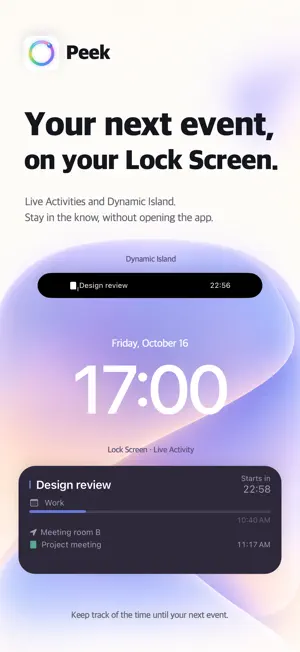 Peek - Up Next screenshot 1