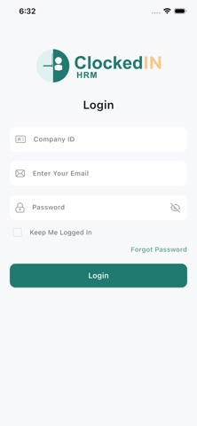 ClockedIn HRM screenshot