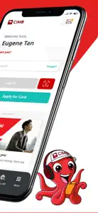 CIMB Clicks Singapore screenshot #2 for iPhone