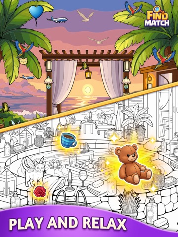Find N Match 3 iPad screenshot