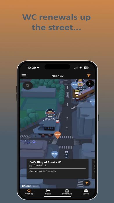 Insurance Xdate Screenshot
