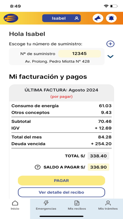 Luz del Sur Screenshot