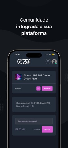ZOE Dance Gospel PLAY iPhone screenshot
