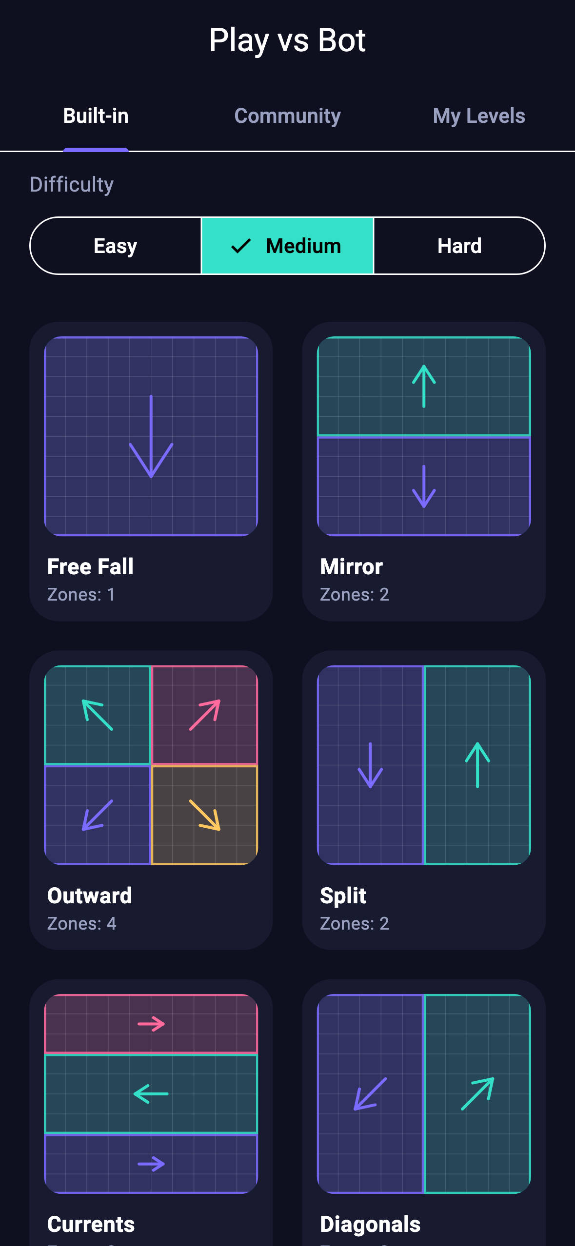 Gravity Tic Tac Toe screenshot 4