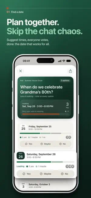 Dimar: Family & Group Calendar screenshot 1