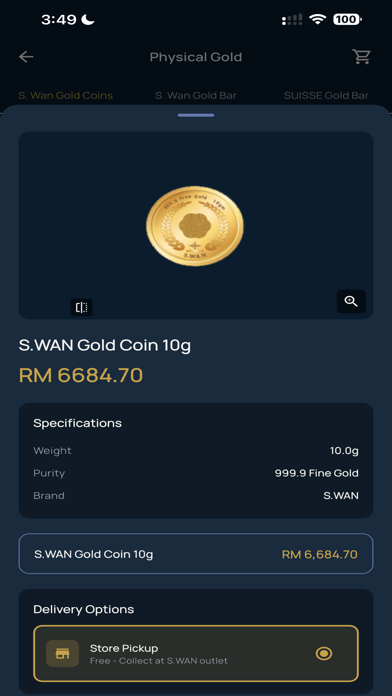 S WAN GOLD Screenshot 2 of 5
