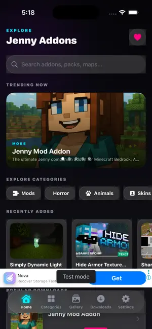 Jenny Addon Reborn 2026 screenshot 2