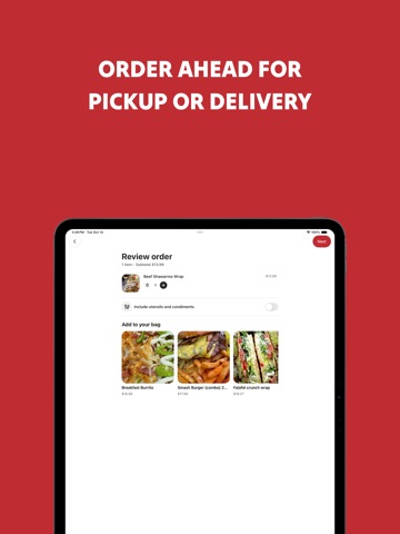 Fatima's Grill - Order Now iPad screenshot