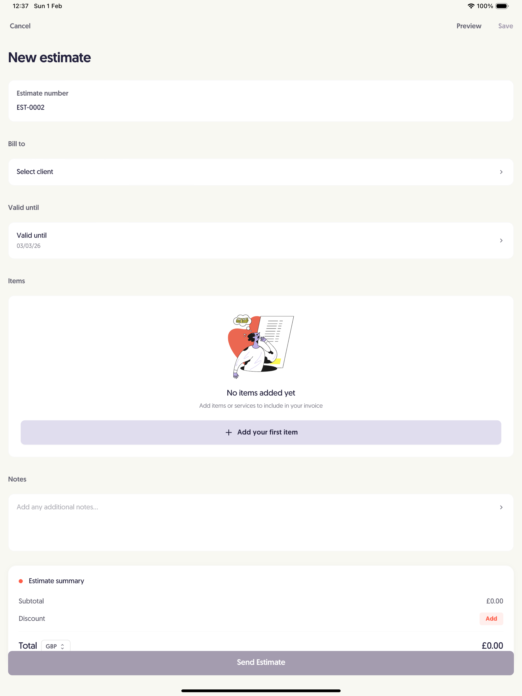 AllSquare: Invoice maker