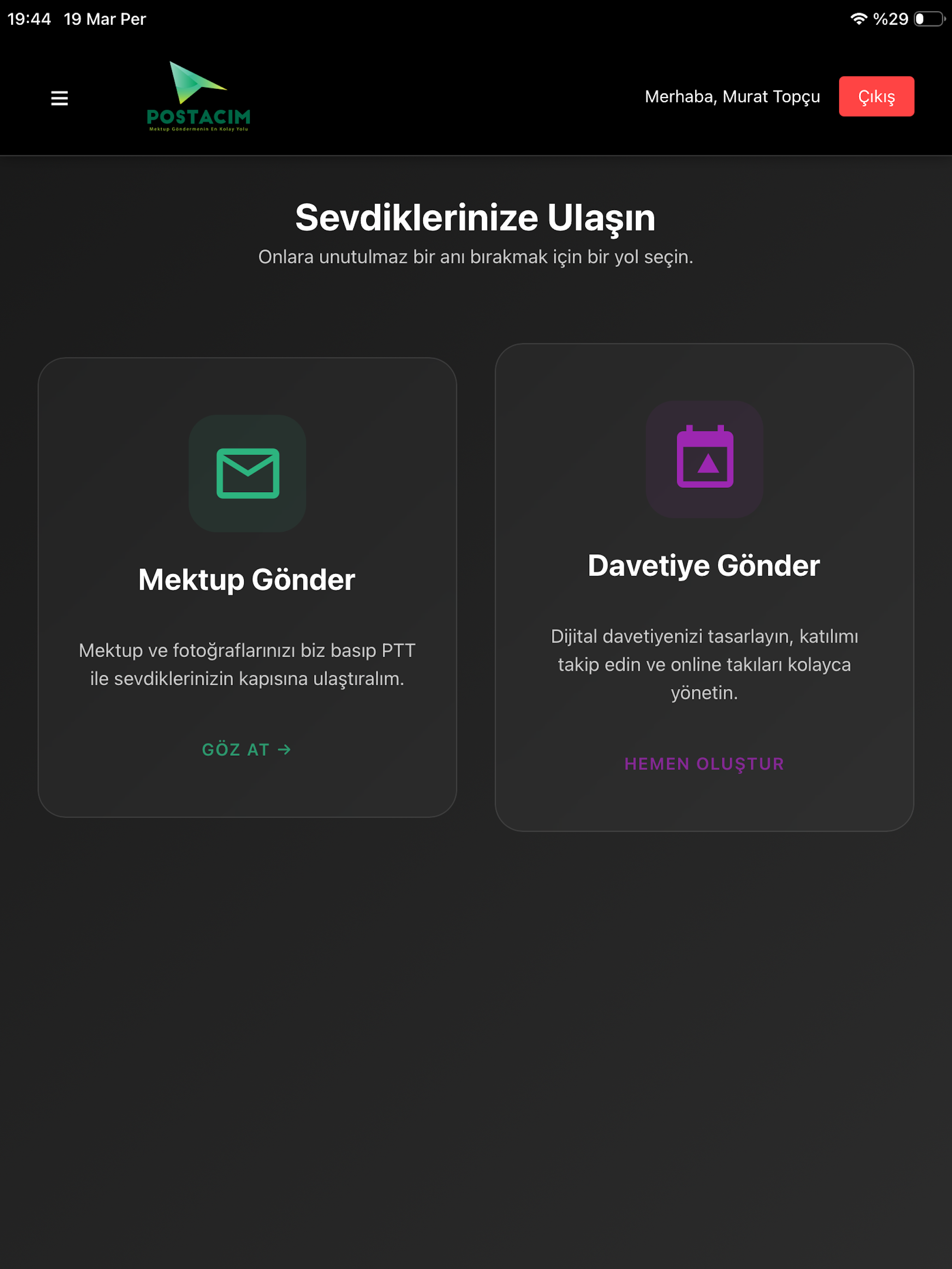Postacım