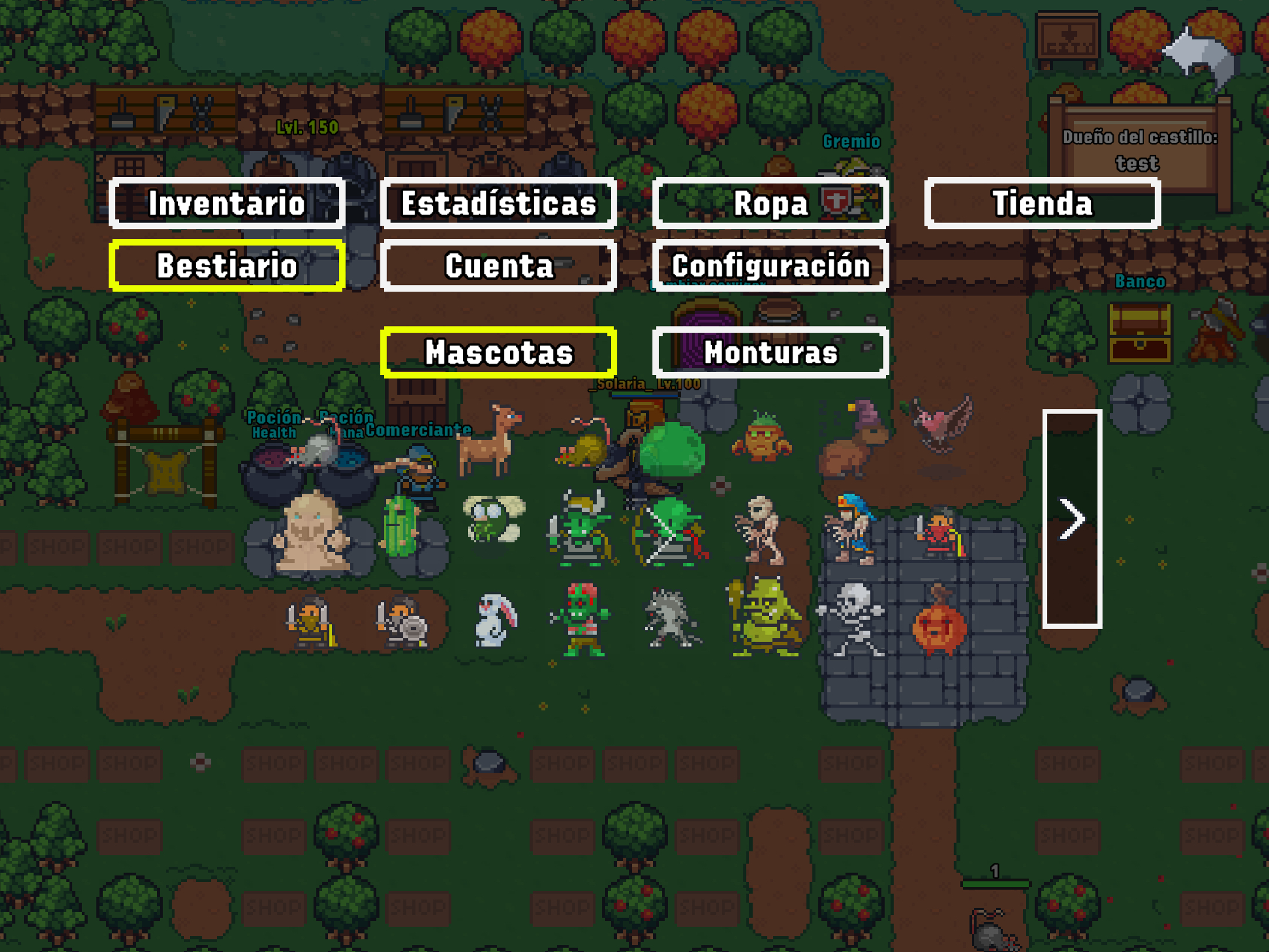 World of Solaria - MMORPG screenshot 14