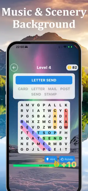 Relaxing Word Search: Harmony screenshot 4