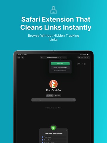 Clean Links: URL Cleaner iPad screenshot
