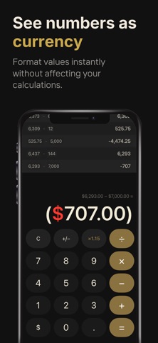 Calculate screenshot