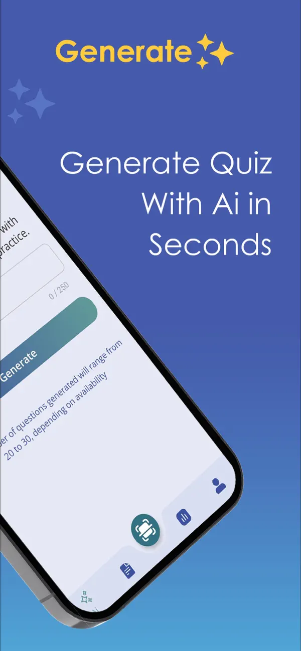 Screenshot #2 pour BQuiz - AI Quiz Generator