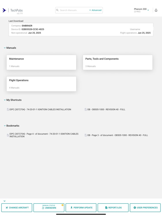 TechPubs Embraer screenshot-5