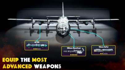 Military Gunship Air Strike 3D Screenshot