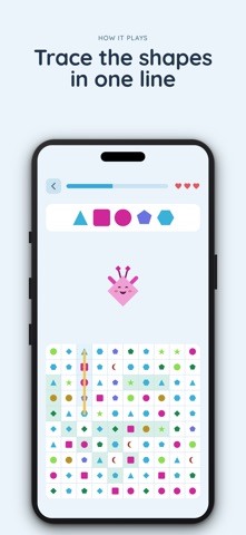 Shapio: Pattern Logic Puzzle Screenshot 1 of 6