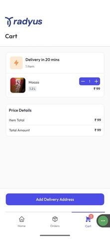 Radyus: Groceries & more iPhone screenshot