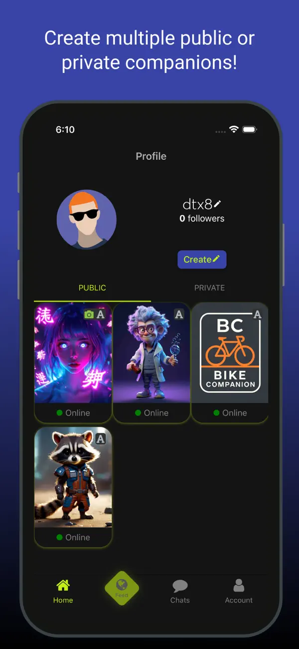Screenshot #2 pour Niopub - AI Companion Explorer