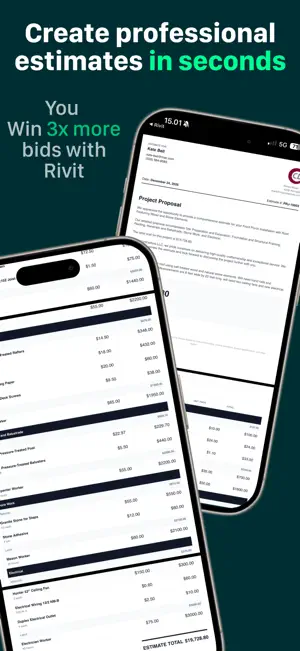 Rivit: Cost Estimator screenshot 2