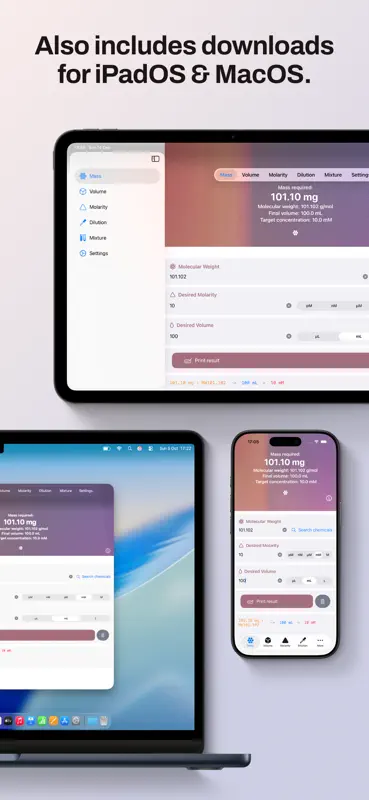 Lab Mate — Molarity & Dilution screenshot 5 of 9