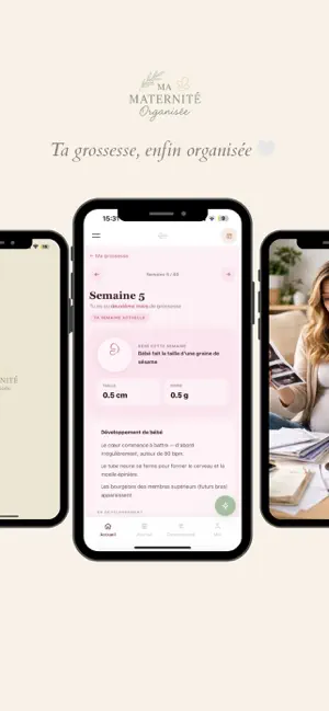 Ma Maternité Organisée iPhone screenshot 1
