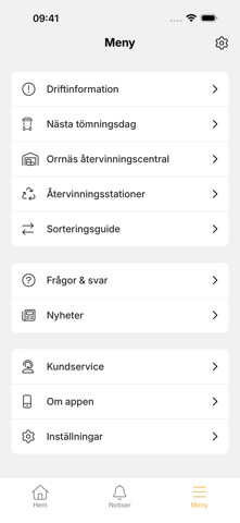 Ödeshög Vatten&Avfall iPhone screenshot 2