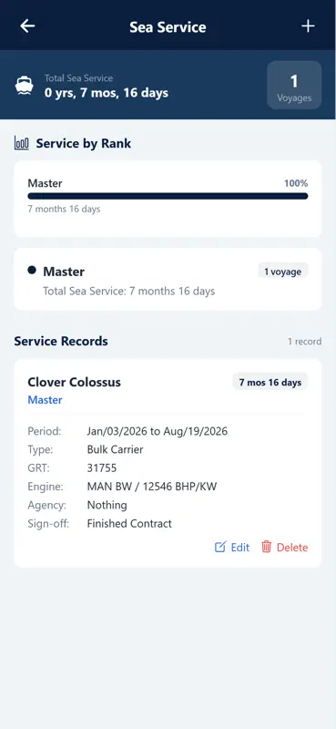 SeaCrew CV screenshot 7 of 8