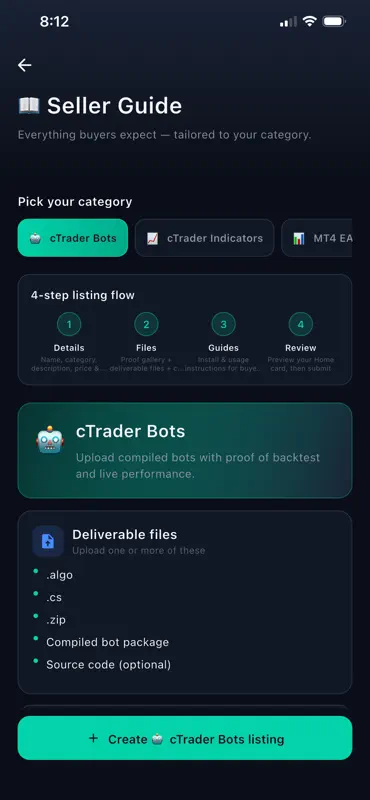 AI Trading: Bots & Strategies screenshot 10 of 10