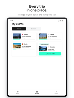 Lumbus – eSIM Data Plans screenshot 13