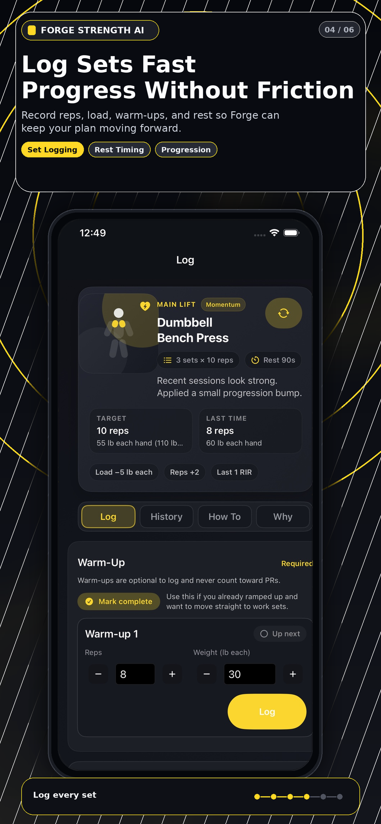 Forge Strength AI screenshot 4