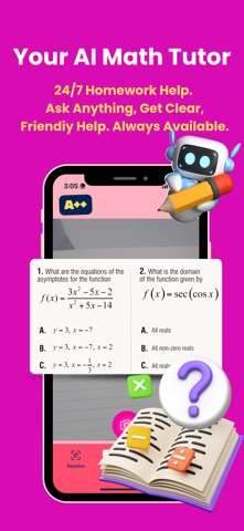 AI Math Helper Homework Solver Screenshot 3 of 4