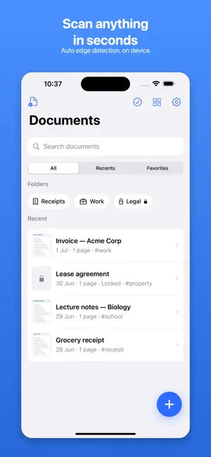 ScanMate: PDF Scanner screenshot 1