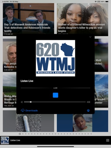 620 WTMJ Radio iPad screenshot