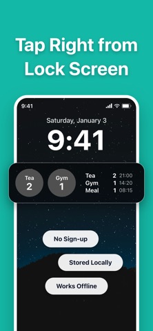 TapDiary - Time Log & Counter Screenshot 1 of 10