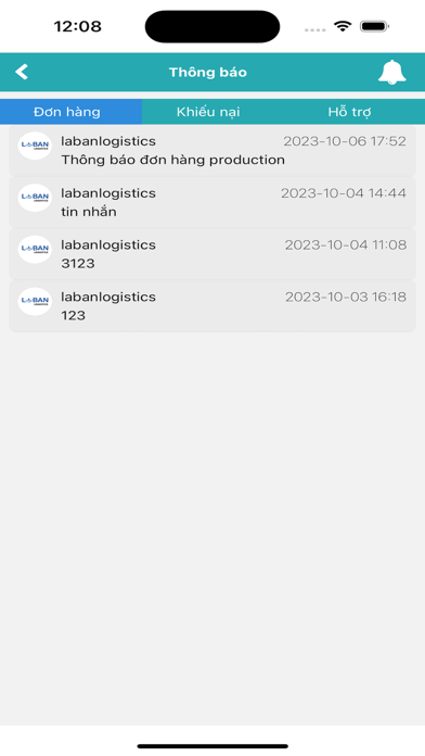Labanlogistics Screenshot