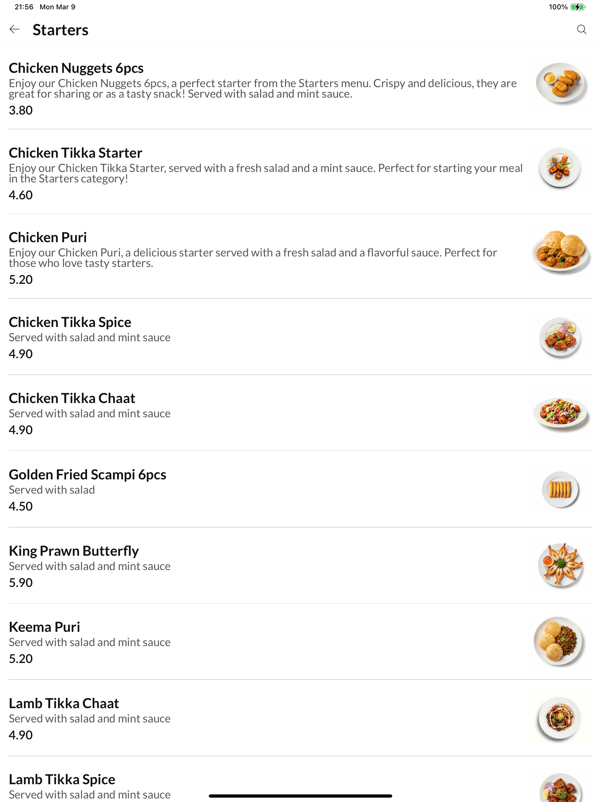 Ajantha Indian Takeaway. screenshot 7